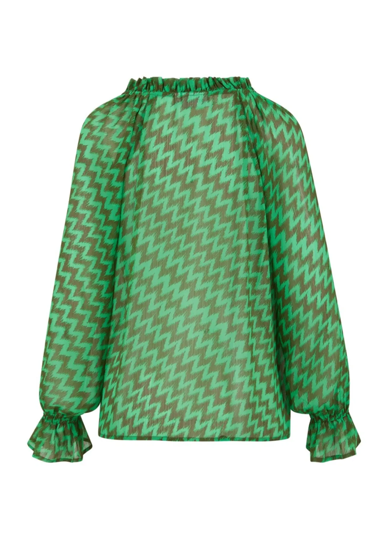 Kvinde Coster Copenhagen Skjorter Og Bluser^Bluse I Zig Zag Print