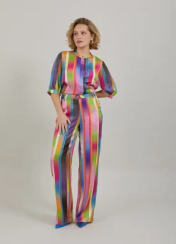 Kvinde Coster Copenhagen Bukser^Bukser M. Faded Stribe Print