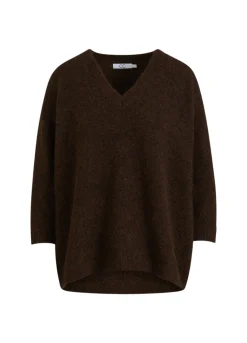 Kvinde Coster Copenhagen Strik^Cc Heart Amelia Alpaca V-Hals