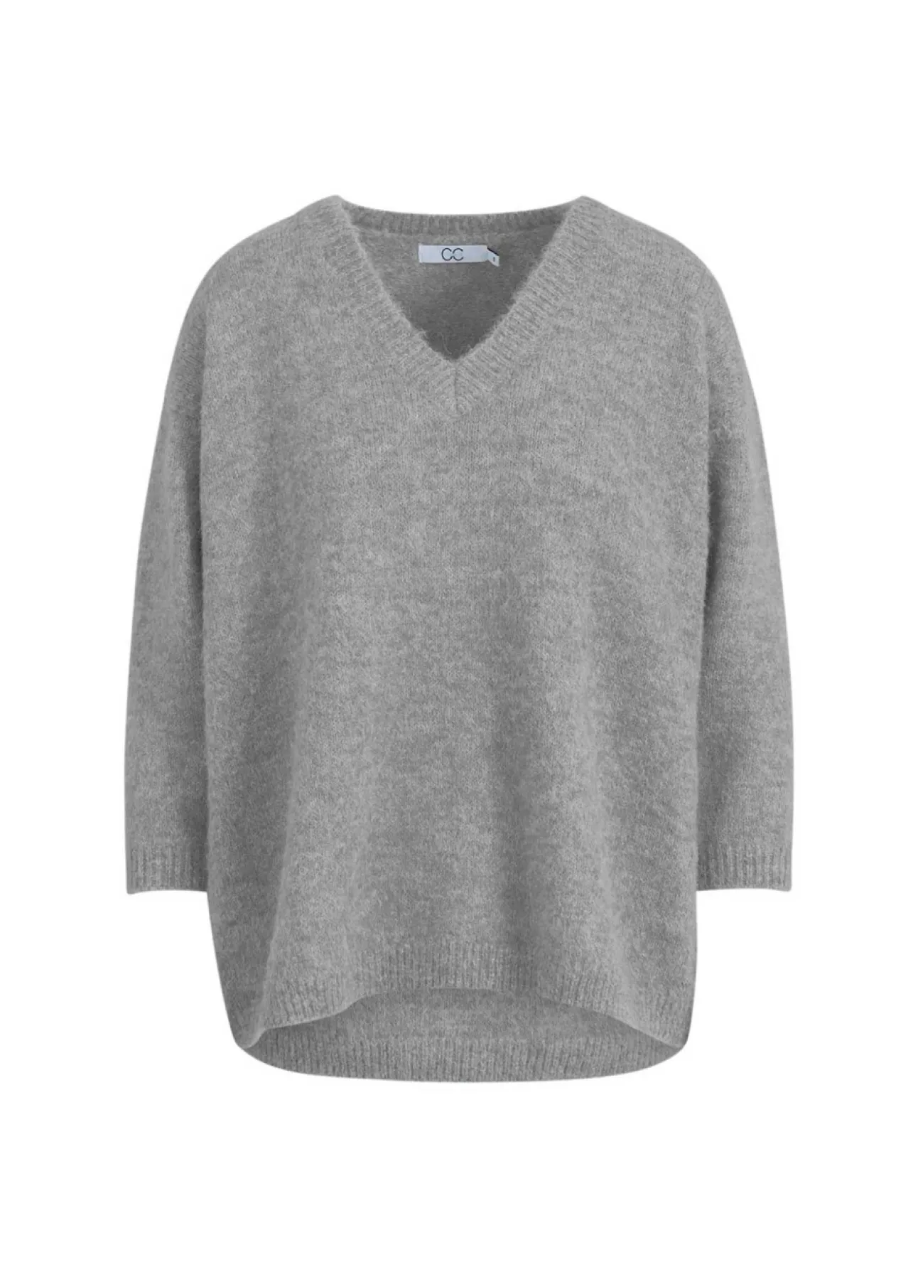 Kvinde Coster Copenhagen Strik^Cc Heart Amelia Alpaca V-Hals