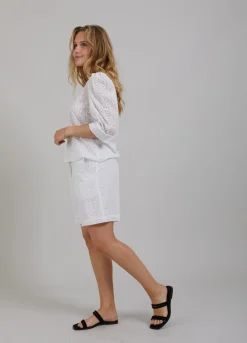 Kvinde Coster Copenhagen Skjorter Og Bluser^Cc Heart Amy Top M. Broderie Anglaise