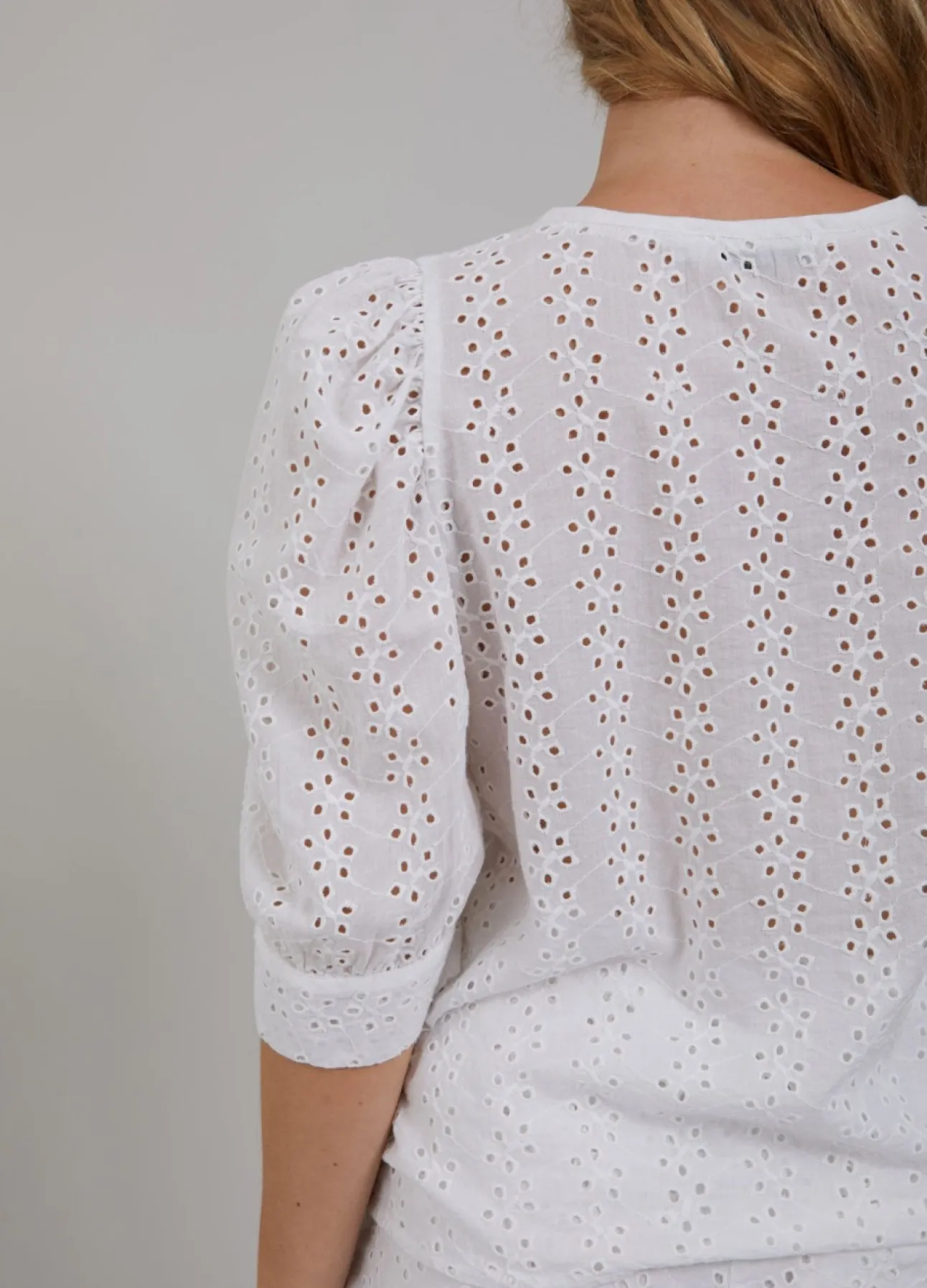 Kvinde Coster Copenhagen Skjorter Og Bluser^Cc Heart Amy Top M. Broderie Anglaise