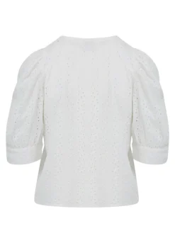 Kvinde Coster Copenhagen Skjorter Og Bluser^Cc Heart Amy Top M. Broderie Anglaise