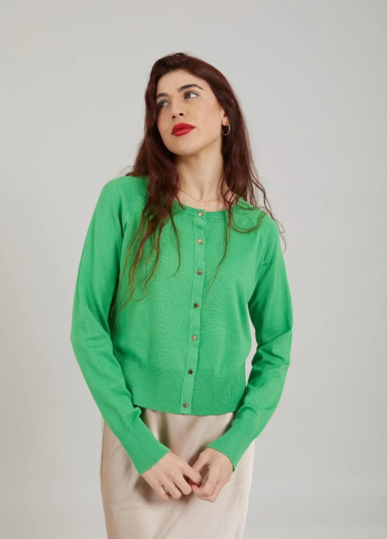 Kvinde Coster Copenhagen Strik^Cc Heart Belle Cardigan