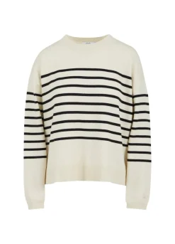 Kvinde Coster Copenhagen Strik^Cc Heart Collins Comfy Stribe