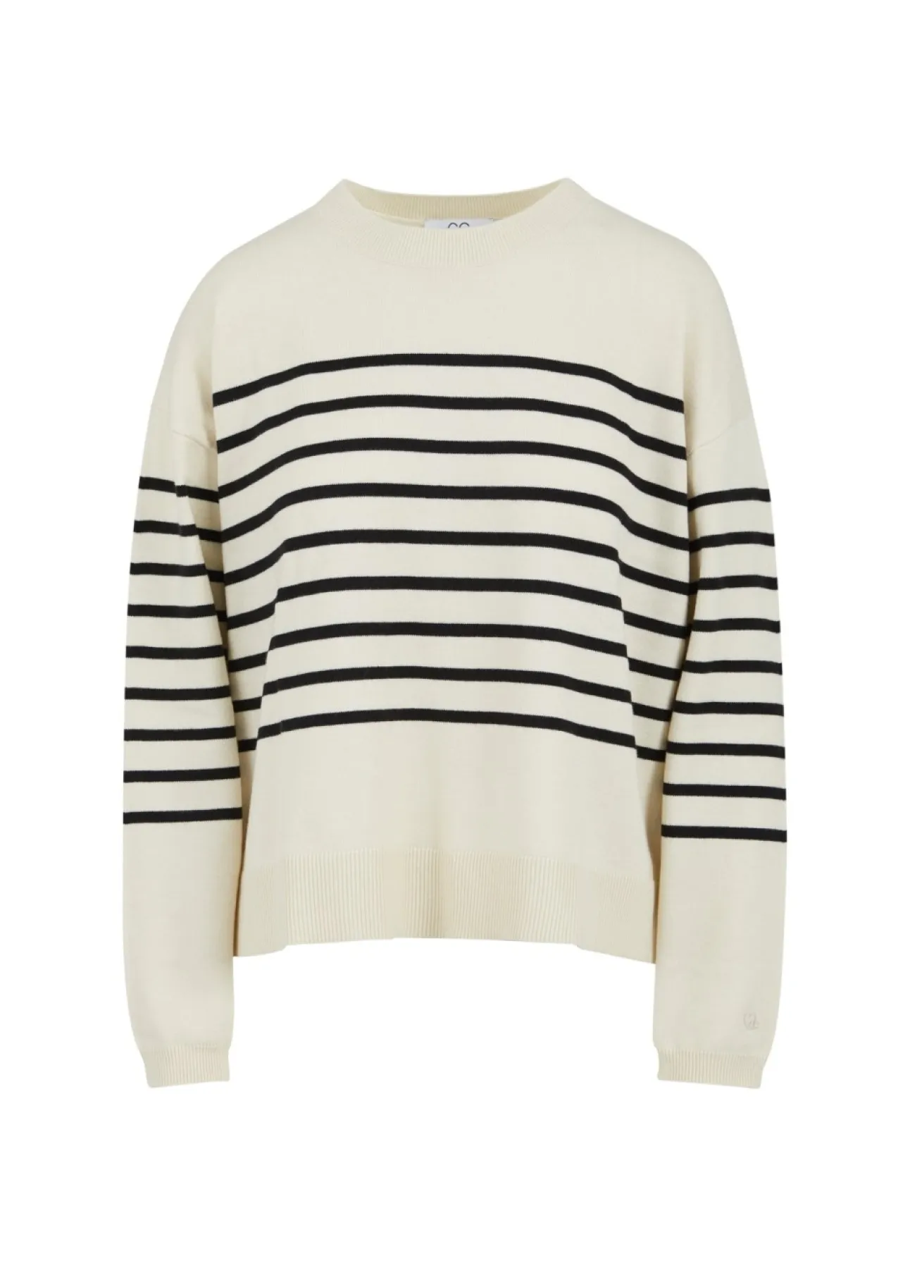 Kvinde Coster Copenhagen Strik^Cc Heart Collins Comfy Stribe