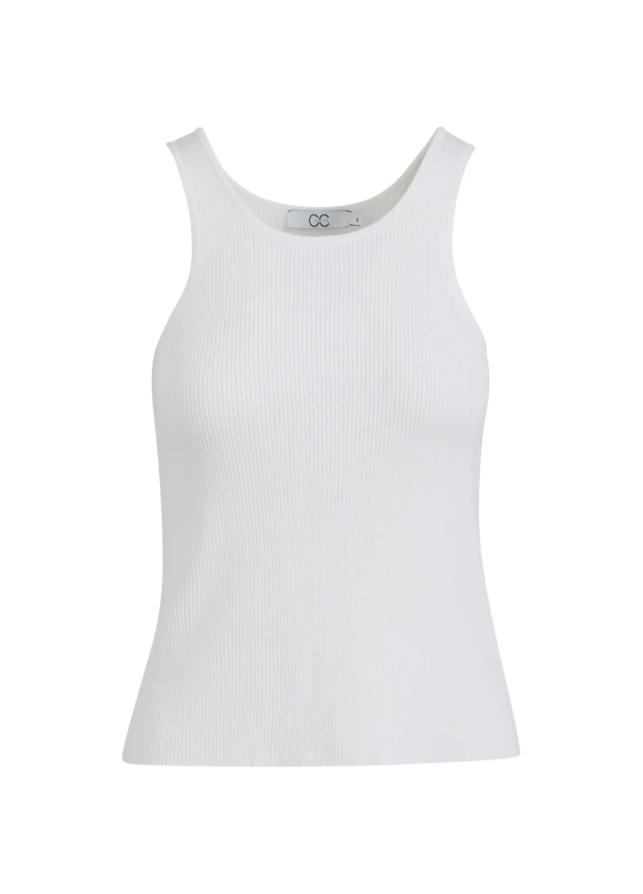 Kvinde Coster Copenhagen Strik^Cc Heart Elena Halterneck Strik Top