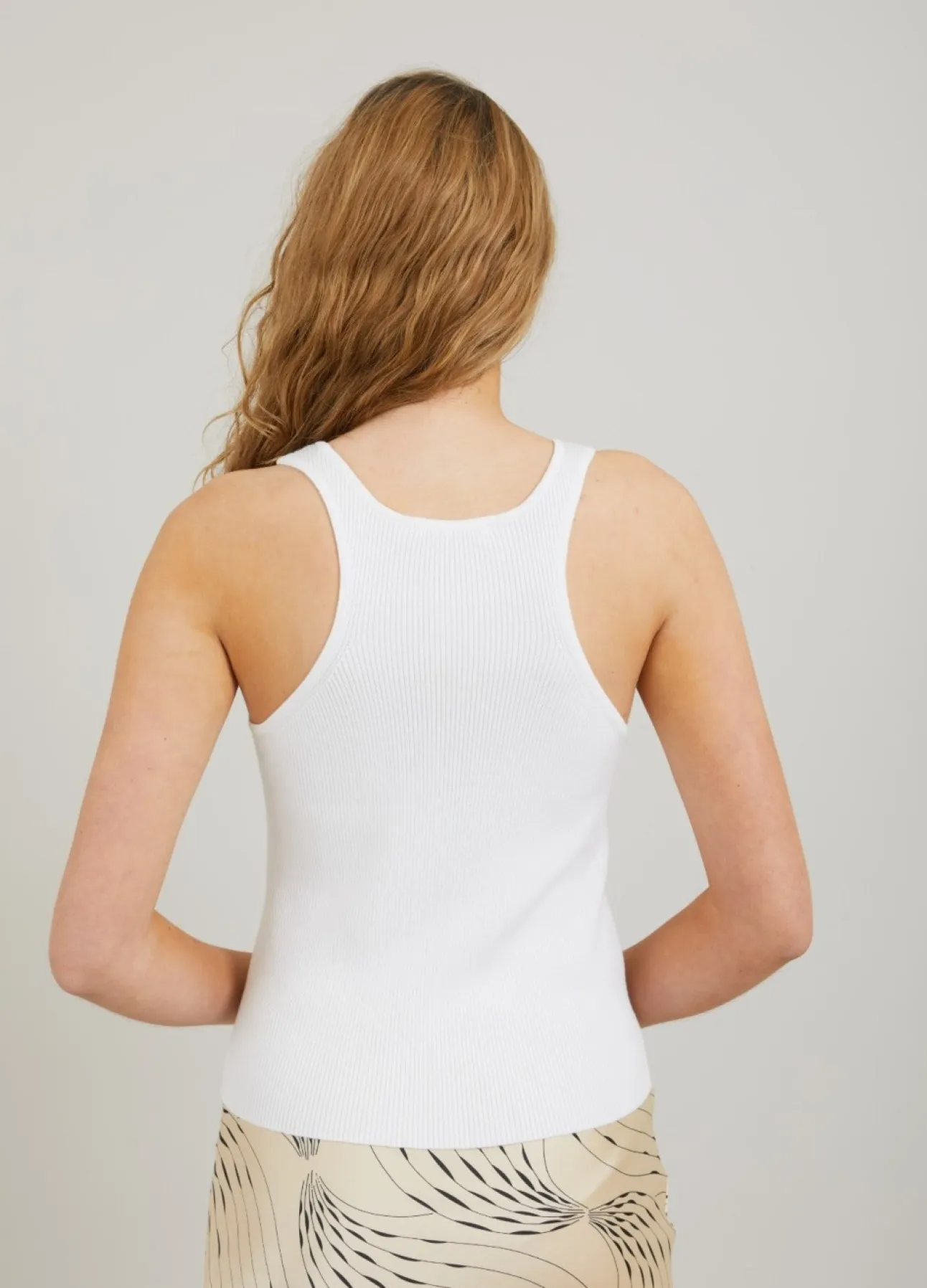 Kvinde Coster Copenhagen Strik^Cc Heart Elena Halterneck Strik Top