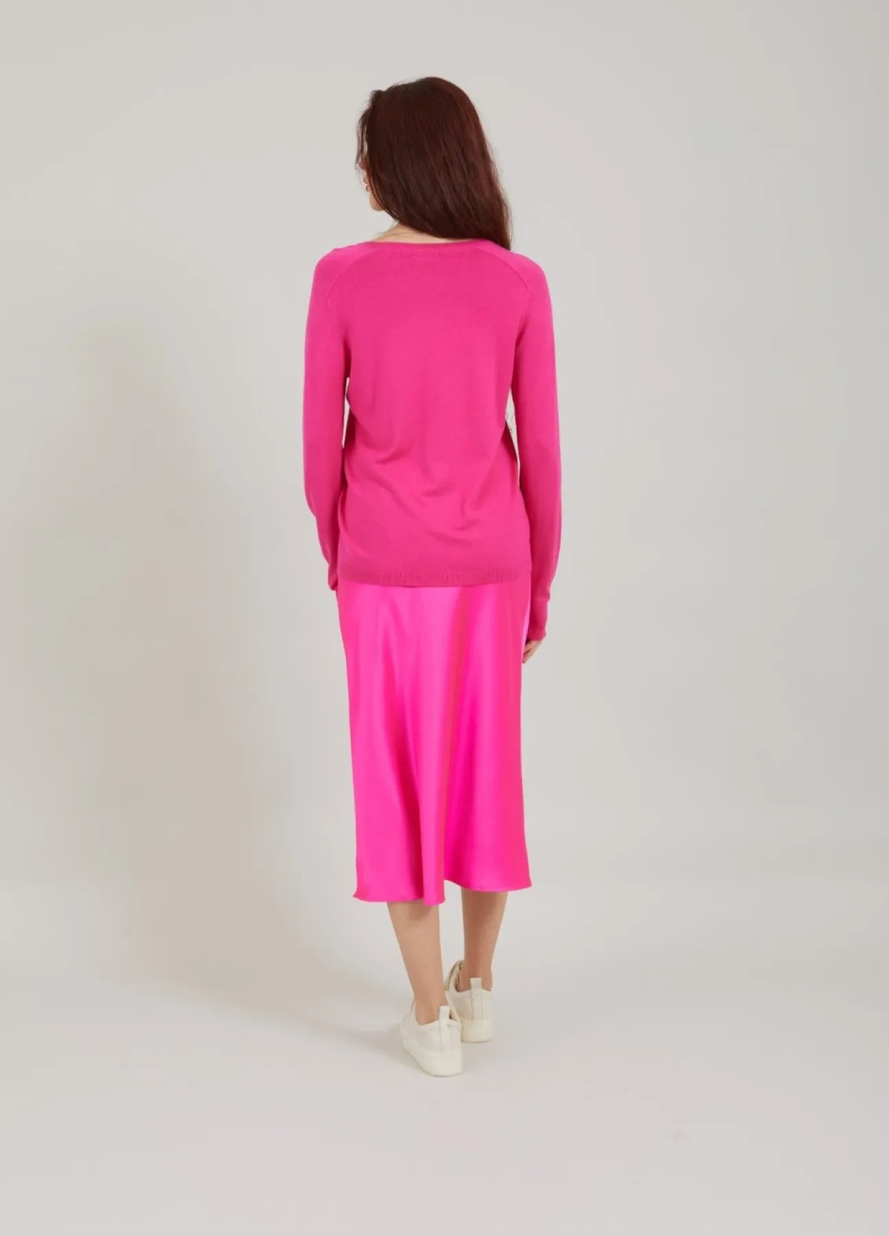 Kvinde Coster Copenhagen Strik^Cc Heart Ella Bluse M. Lange Aermer