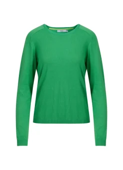 Kvinde Coster Copenhagen Strik^Cc Heart Ella Bluse M. Lange Aermer