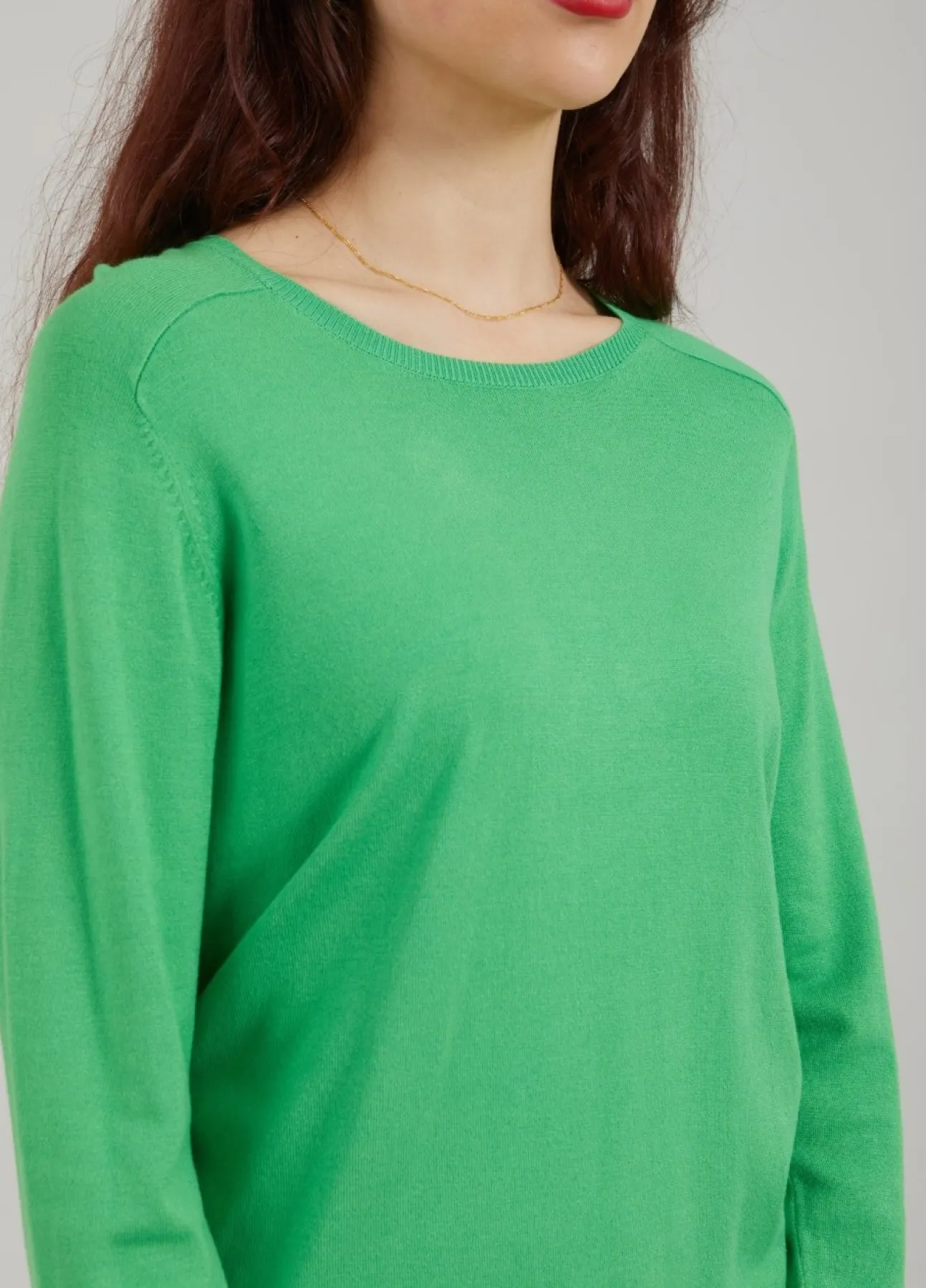 Kvinde Coster Copenhagen Strik^Cc Heart Ella Bluse M. Lange Aermer