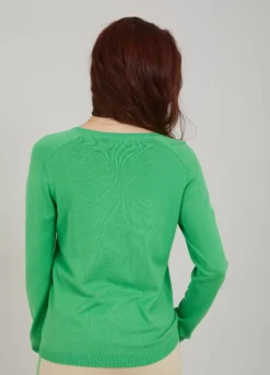 Kvinde Coster Copenhagen Strik^Cc Heart Ella Bluse M. Lange Aermer