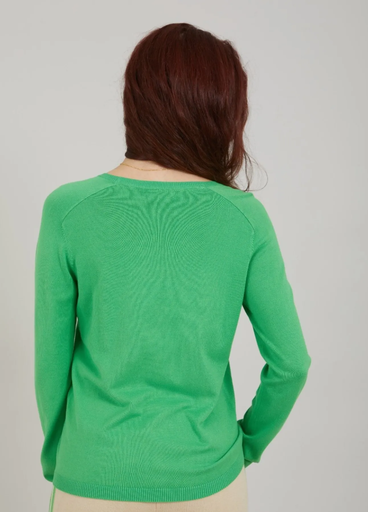 Kvinde Coster Copenhagen Strik^Cc Heart Ella Bluse M. Lange Aermer