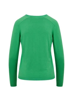Kvinde Coster Copenhagen Strik^Cc Heart Ella Bluse M. Lange Aermer