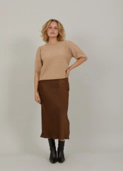 Kvinde Coster Copenhagen Strik^Cc Heart Elsa Alpaca Top