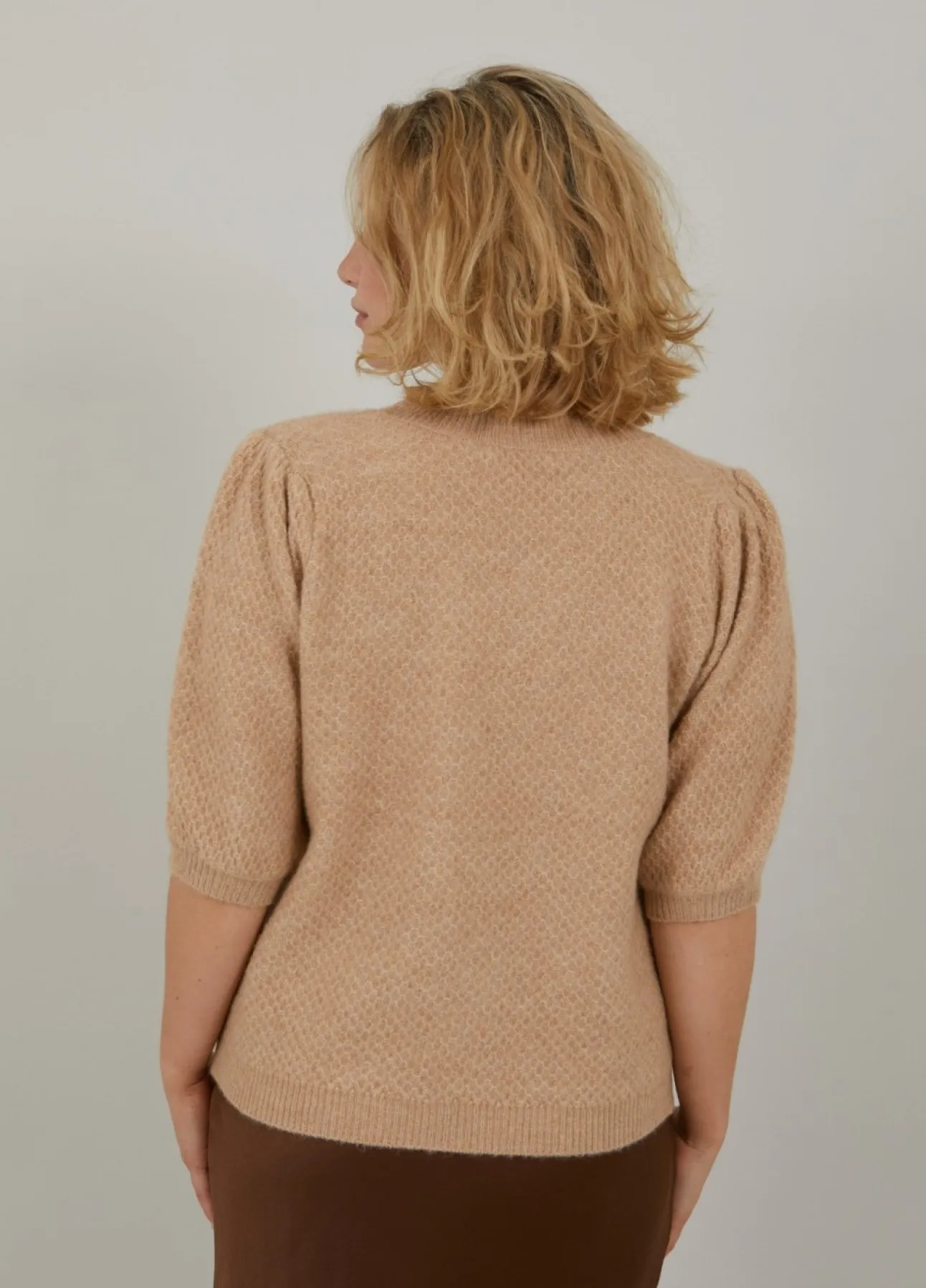 Kvinde Coster Copenhagen Strik^Cc Heart Elsa Alpaca Top