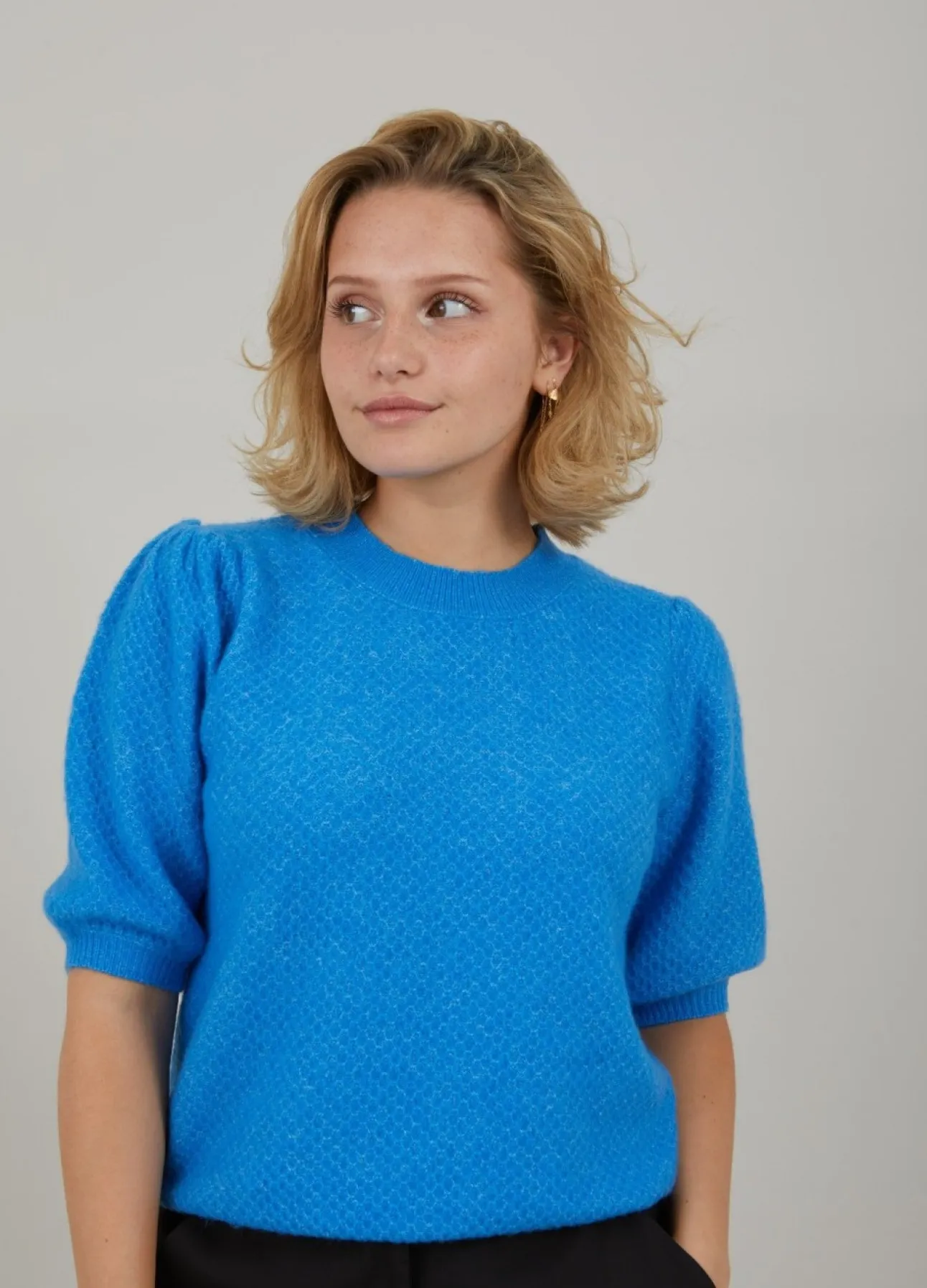 Kvinde Coster Copenhagen Strik^Cc Heart Elsa Alpaca Top