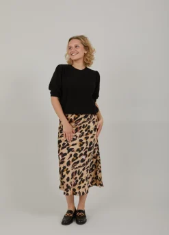 Kvinde Coster Copenhagen Strik^Cc Heart Elsa Alpaca Top