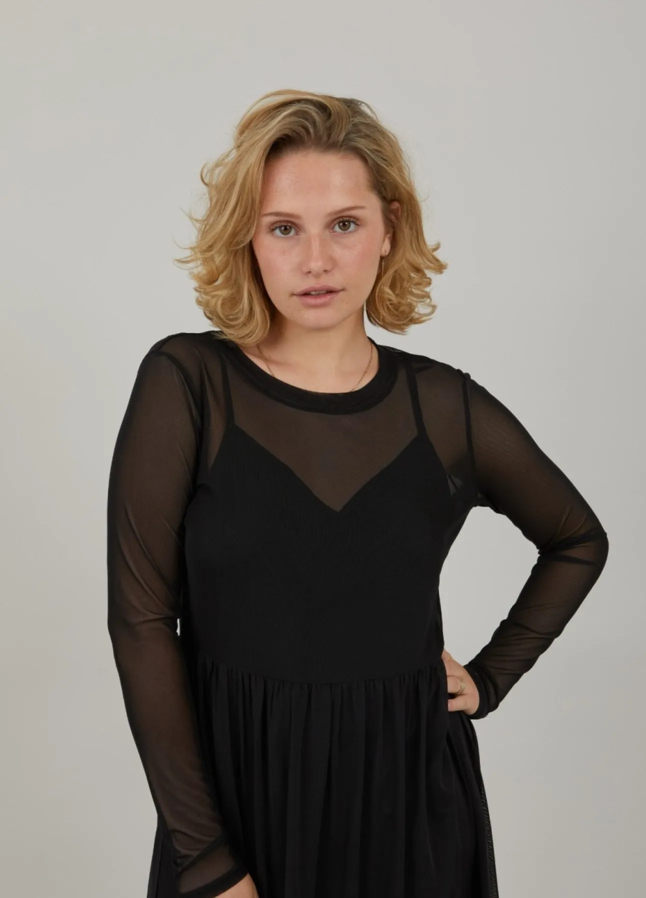 Kvinde Coster Copenhagen Kjoler^Cc Heart Eve Mesh Kjole