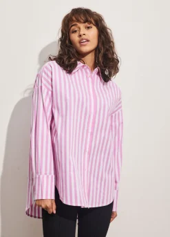 Kvinde Coster Copenhagen Skjorter Og Bluser^Cc Heart Harper Oversized Skjorte M. Striber