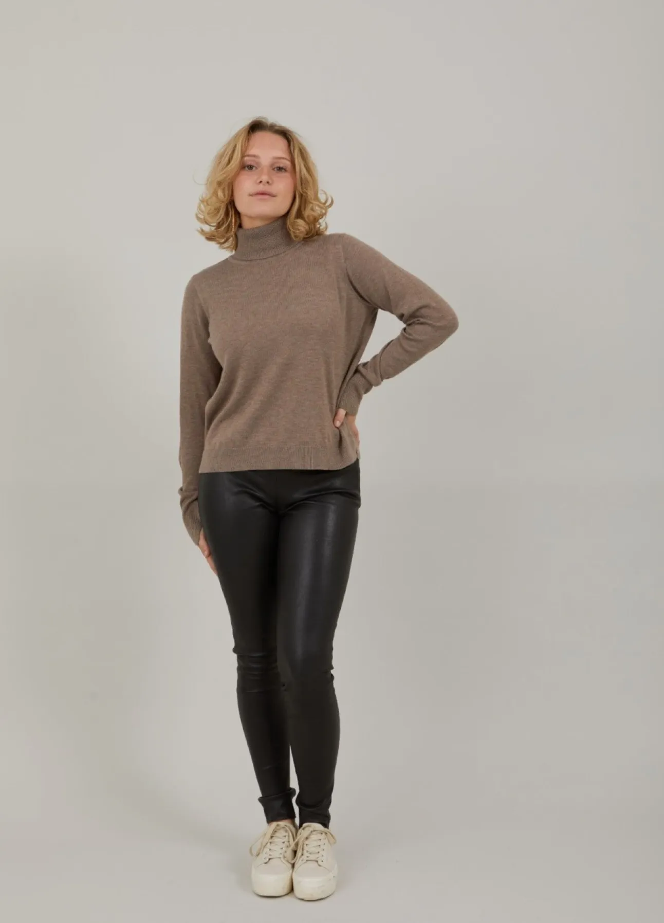 Kvinde Coster Copenhagen Strik^Cc Heart Julia Cashmere Rullehals