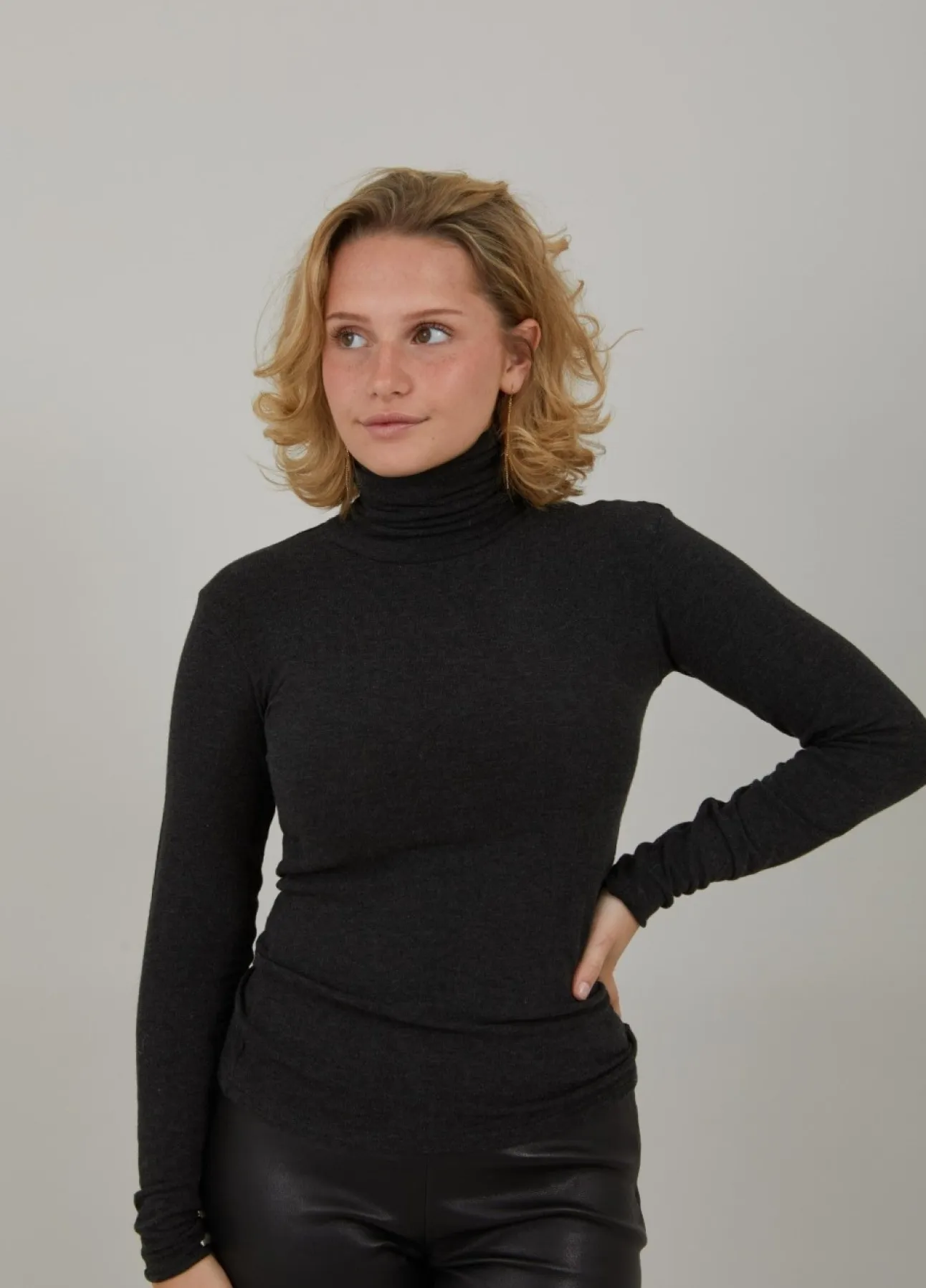 Kvinde Coster Copenhagen Strik^Cc Heart Lana Rullekrave