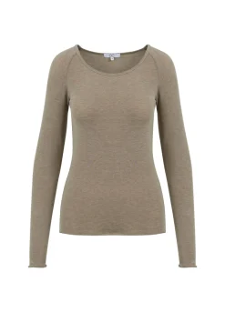 Kvinde Coster Copenhagen Strik^Cc Heart Lana Uld Langaermet