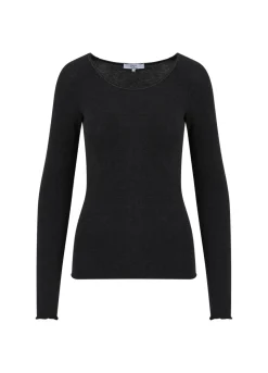 Kvinde Coster Copenhagen Strik^Cc Heart Lana Uld Langaermet