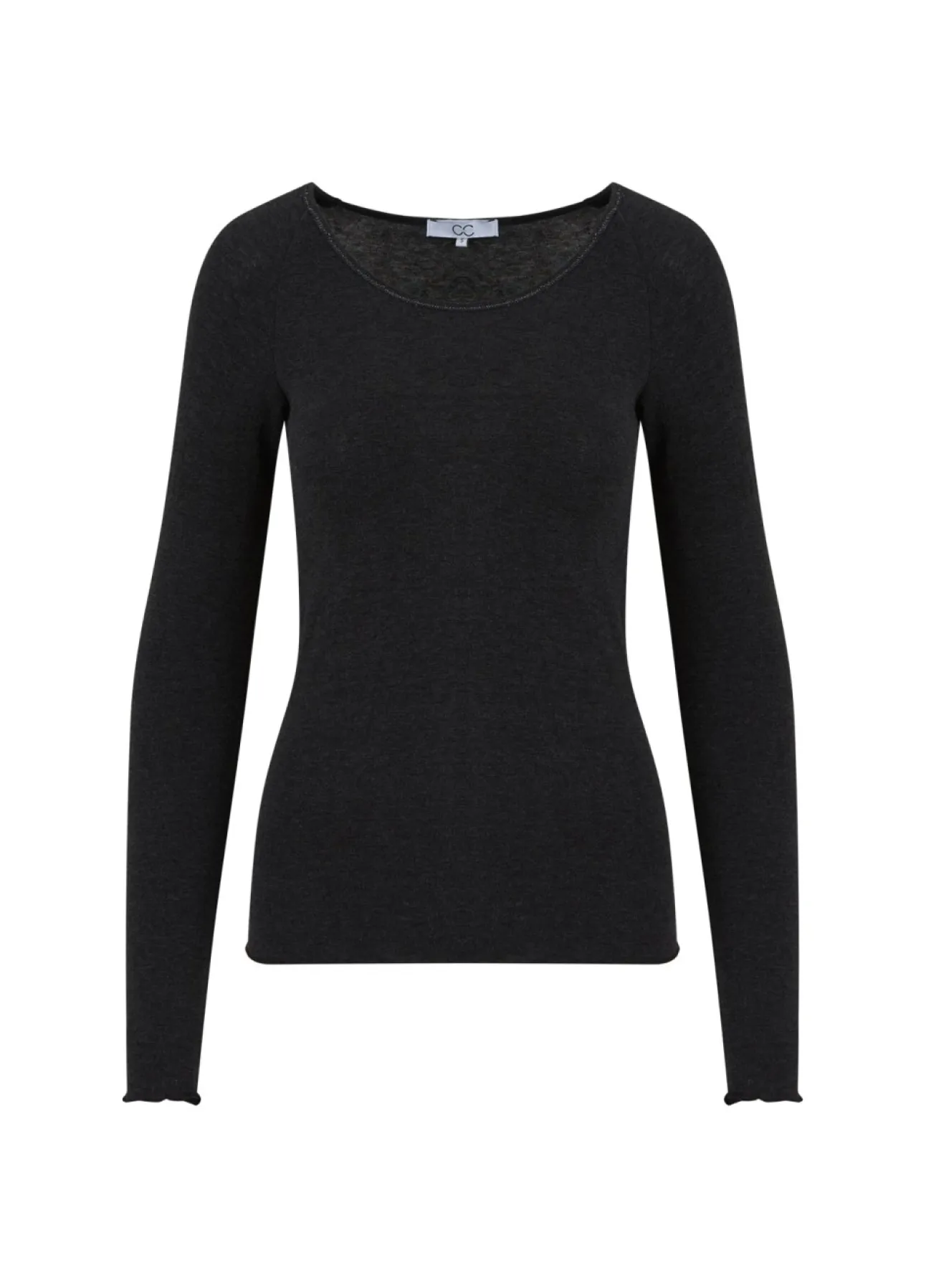 Kvinde Coster Copenhagen Strik^Cc Heart Lana Uld Langaermet