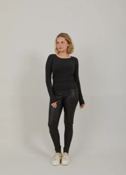 Kvinde Coster Copenhagen Strik^Cc Heart Lana Uld Langaermet