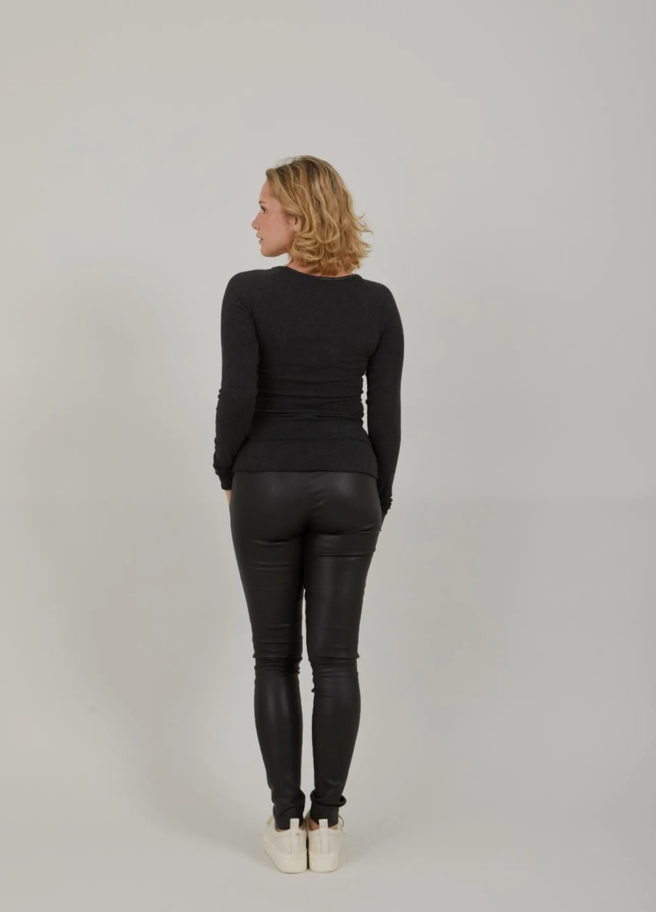 Kvinde Coster Copenhagen Strik^Cc Heart Lana Uld Langaermet