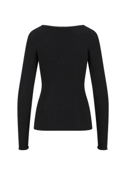 Kvinde Coster Copenhagen Strik^Cc Heart Lana Uld Langaermet