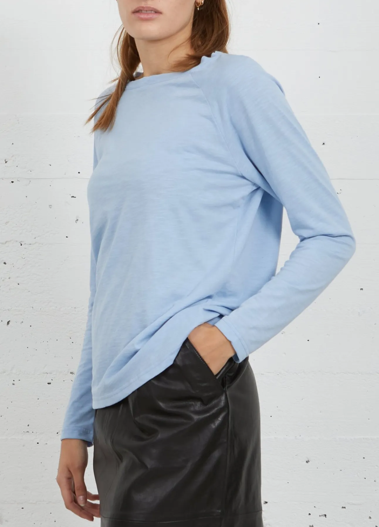 Kvinde Coster Copenhagen T-Shirts^Cc Heart Langaermet T-Shirt