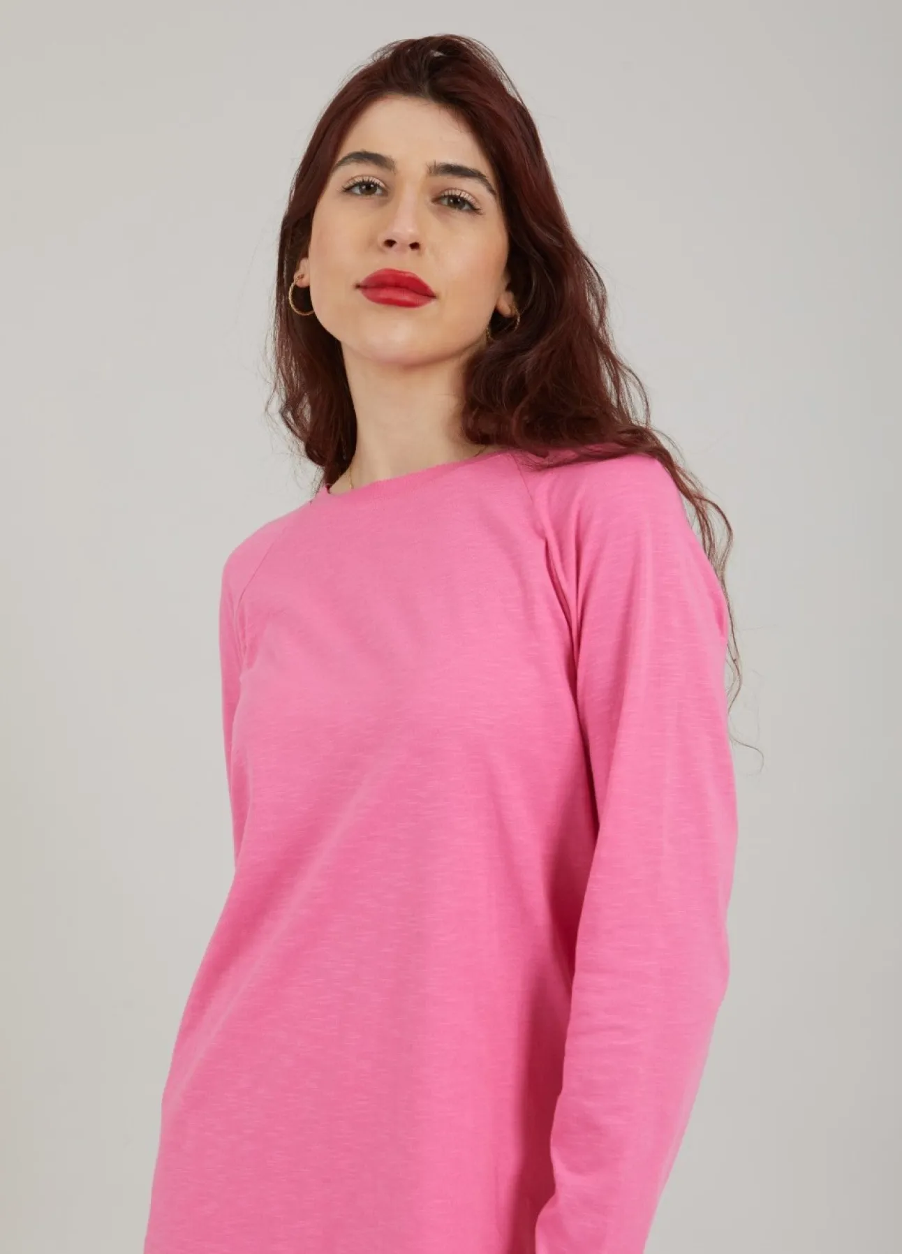Kvinde Coster Copenhagen T-Shirts^Cc Heart Langaermet T-Shirt