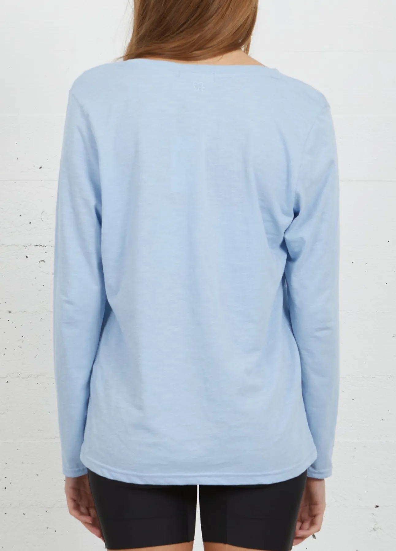 Kvinde Coster Copenhagen T-Shirts^Cc Heart Langaermet T-Shirt M. V-Hals