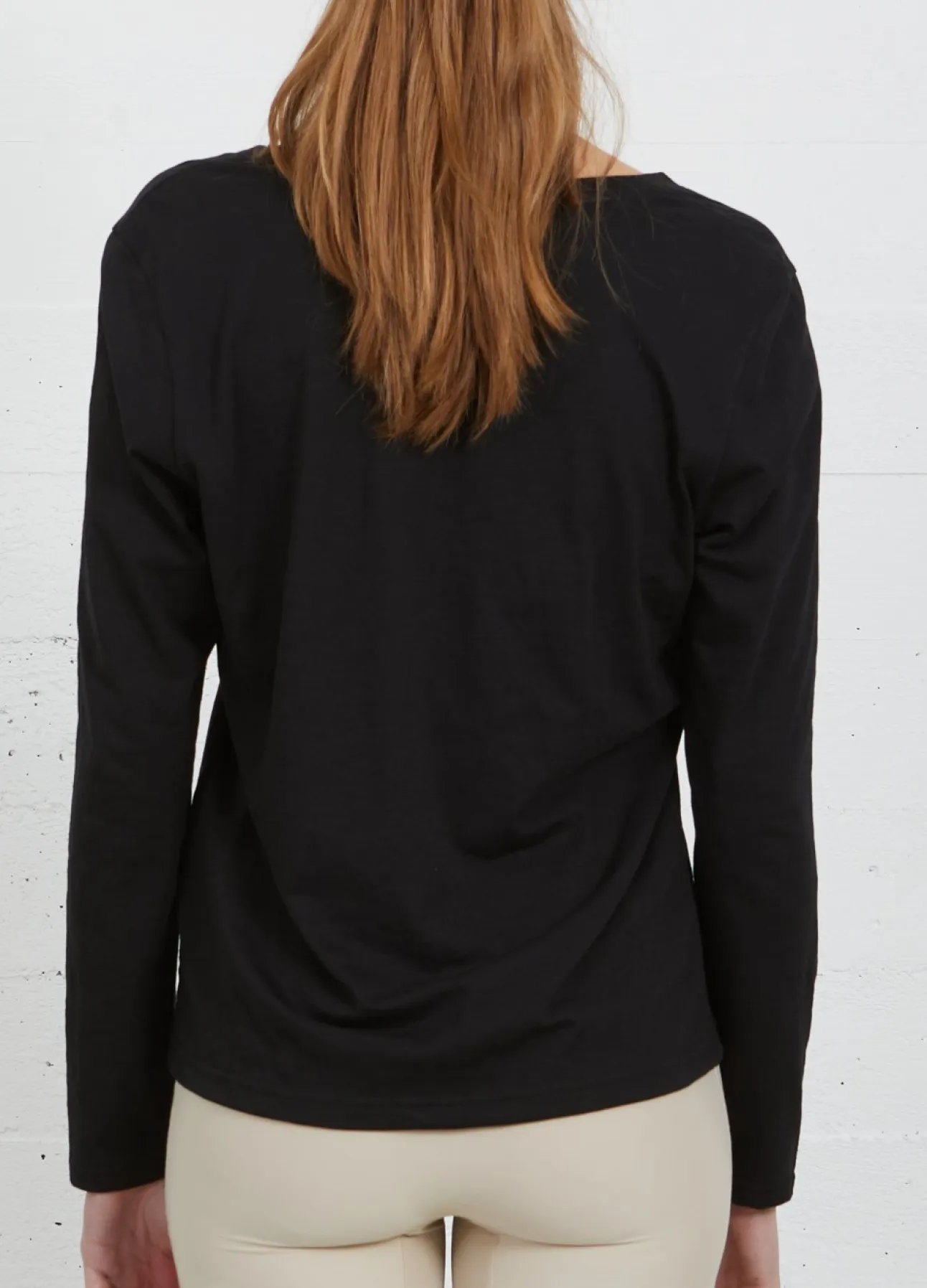 Kvinde Coster Copenhagen T-Shirts^Cc Heart Langaermet T-Shirt M. V-Hals