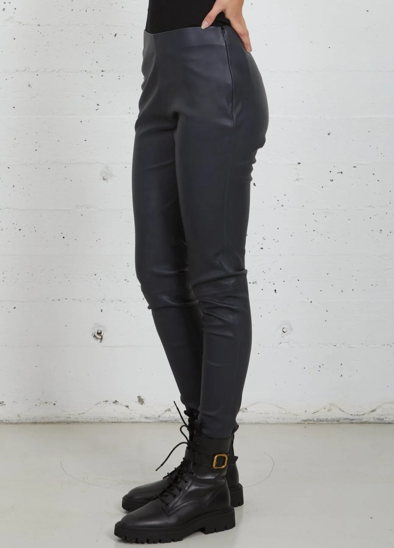 Kvinde Coster Copenhagen Bukser^Cc Heart Læderleggings