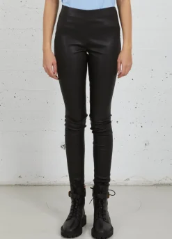 Kvinde Coster Copenhagen Bukser^Cc Heart Læderleggings