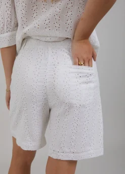Kvinde Coster Copenhagen Shorts^Cc Heart Lena Short M. Broderie Anglaise
