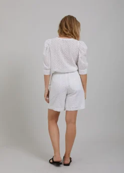 Kvinde Coster Copenhagen Shorts^Cc Heart Lena Short M. Broderie Anglaise