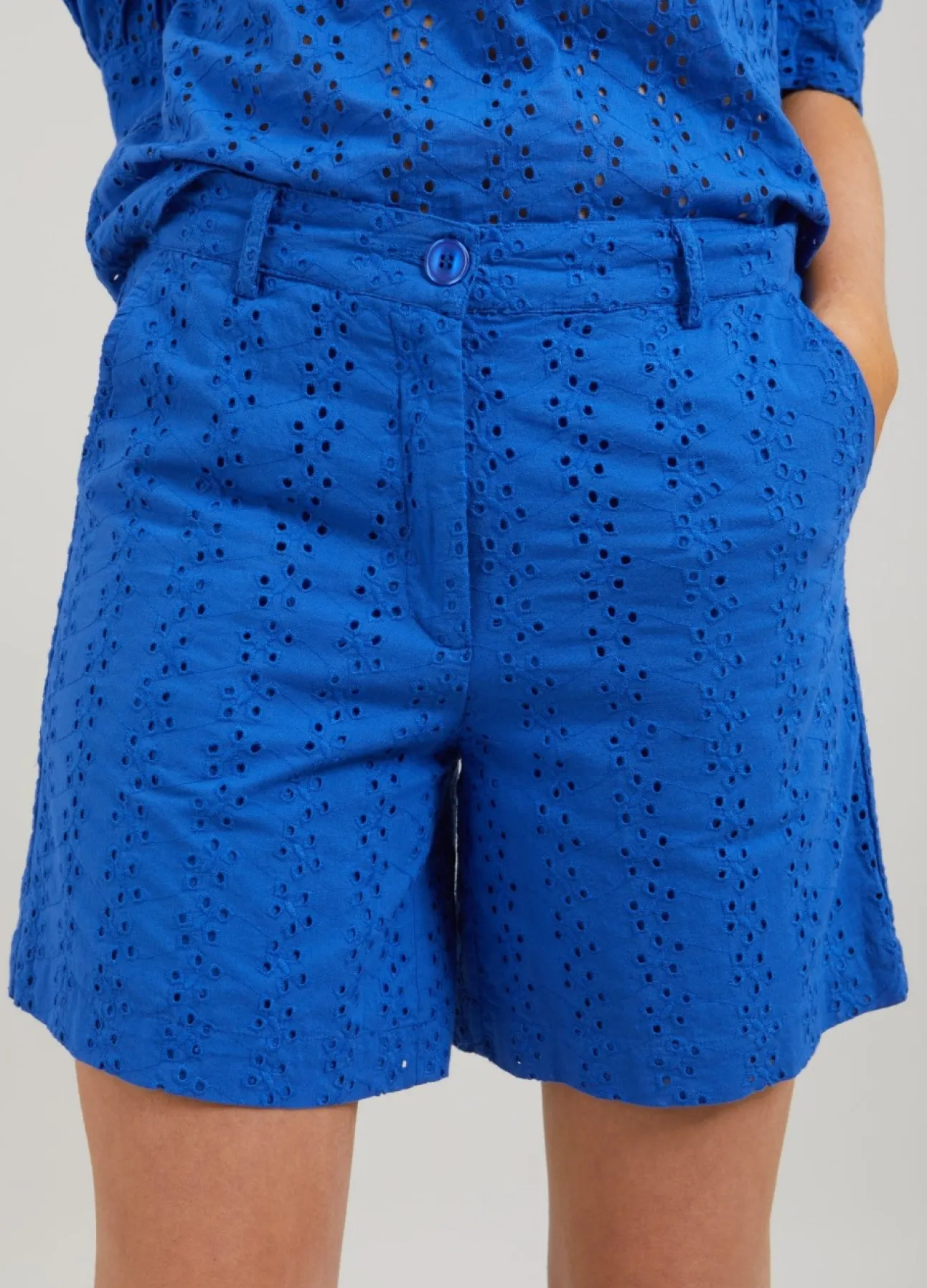 Kvinde Coster Copenhagen Shorts^Cc Heart Lena Short M. Broderie Anglaise