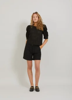 Kvinde Coster Copenhagen Shorts^Cc Heart Lena Short M. Broderie Anglaise