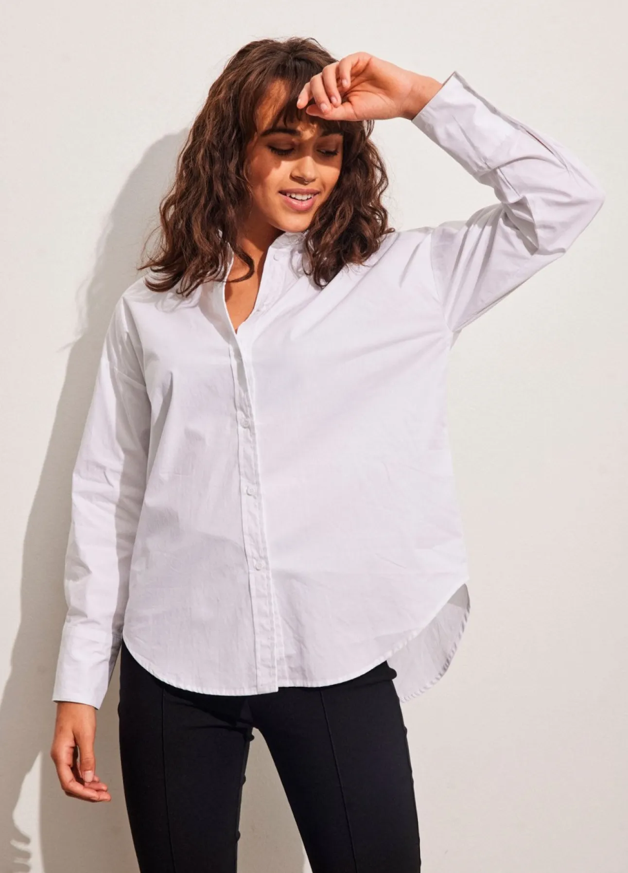 Kvinde Coster Copenhagen Skjorter Og Bluser^Cc Heart Oversized Bomuldsskjorte