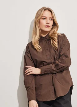 Kvinde Coster Copenhagen Skjorter Og Bluser^Cc Heart Oversized Bomuldsskjorte