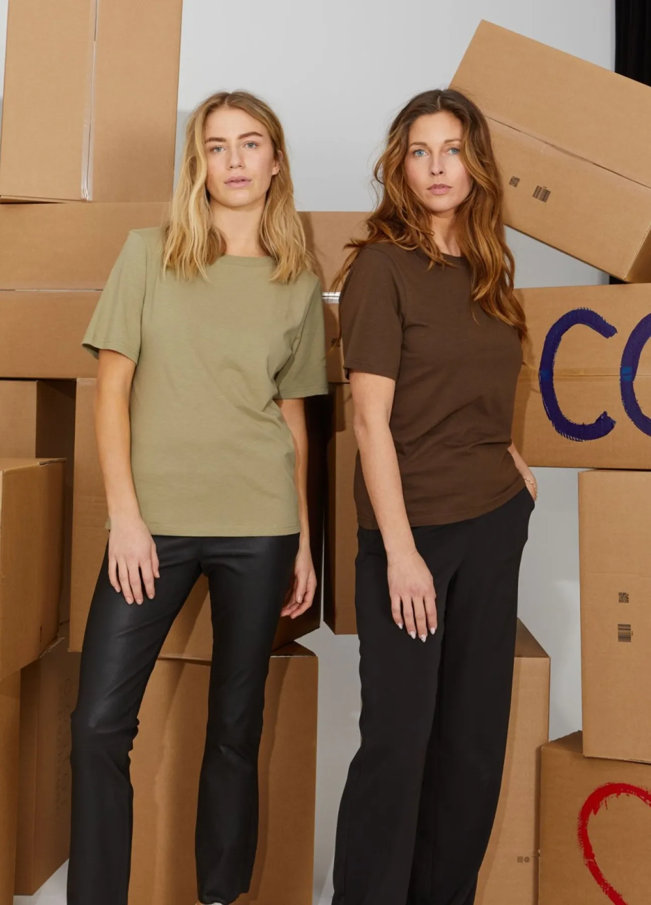 Kvinde Coster Copenhagen T-Shirts^Cc Heart Regulaer T-Shirt