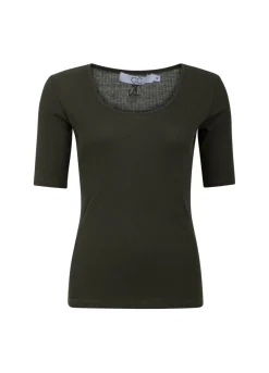 Kvinde Coster Copenhagen Toppe^Cc Heart Silke T-Shirt