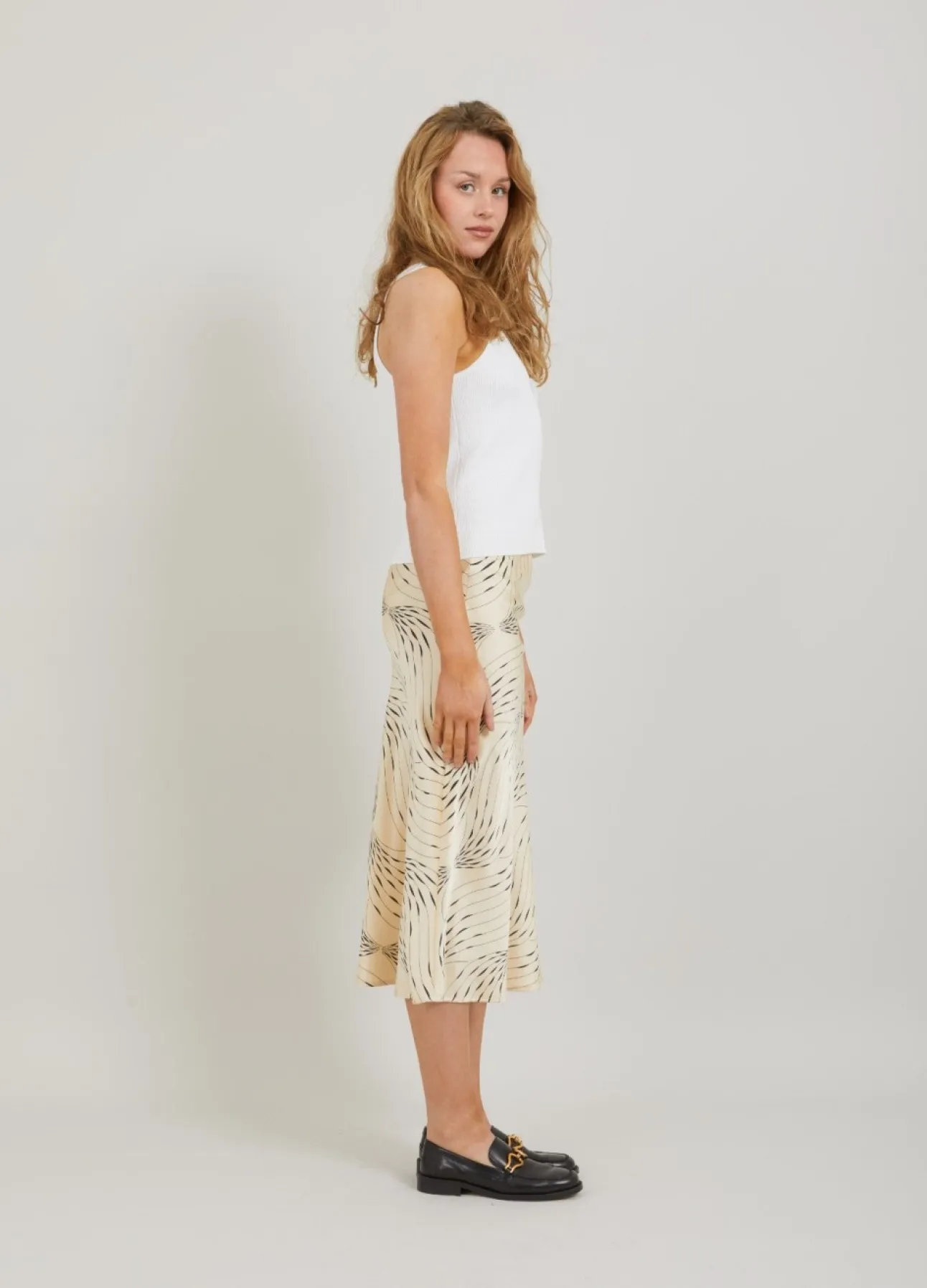 Kvinde Coster Copenhagen Nederdele^Cc Heart Skyler Satin Nederdel