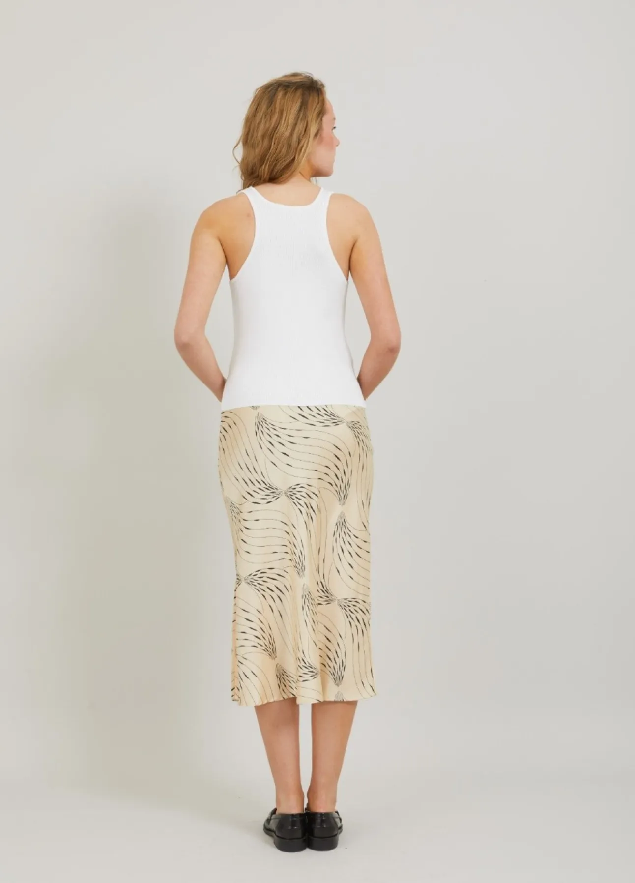 Kvinde Coster Copenhagen Nederdele^Cc Heart Skyler Satin Nederdel