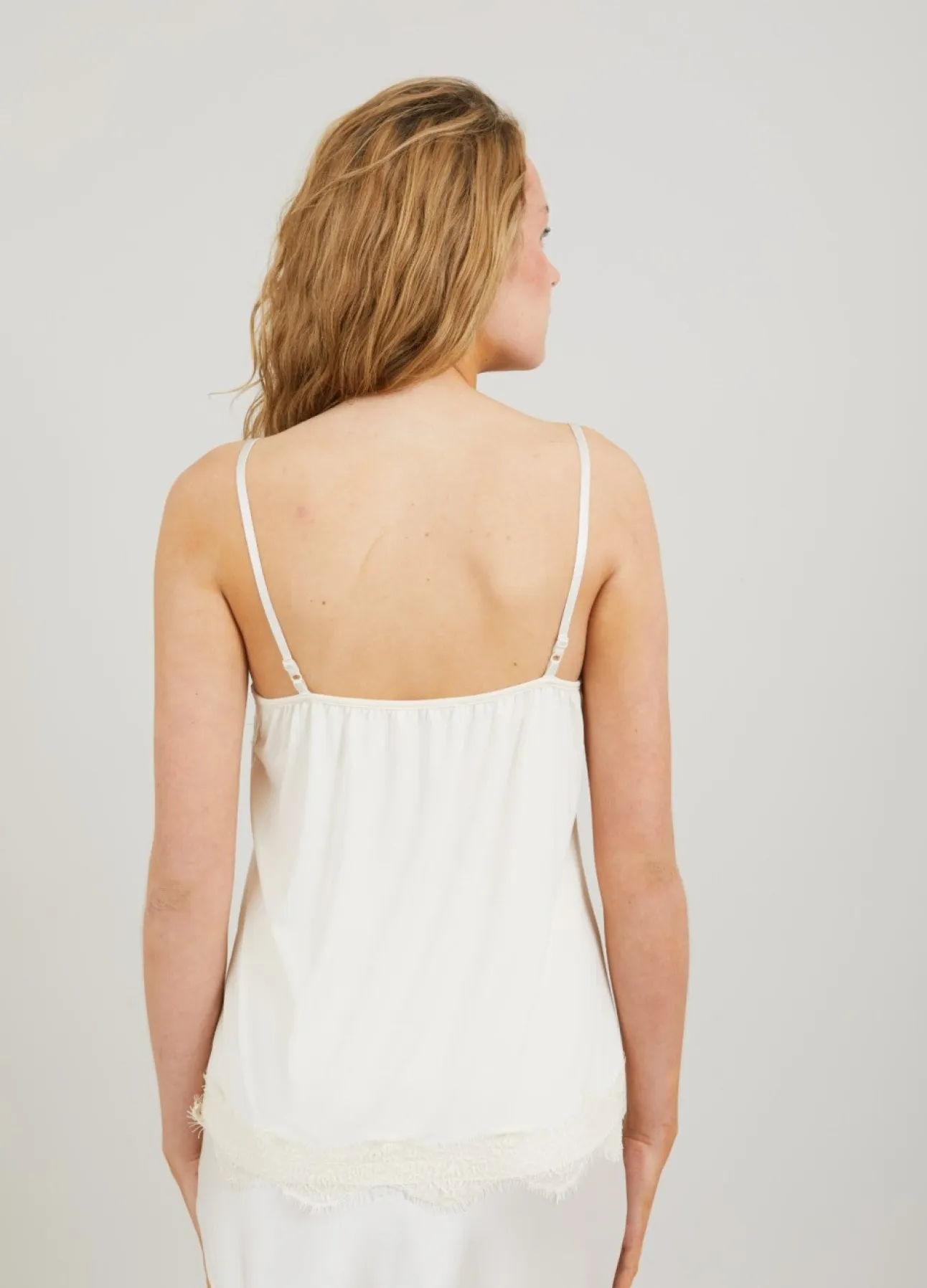 Kvinde Coster Copenhagen Toppe^Cc Heart Top Med Blonder