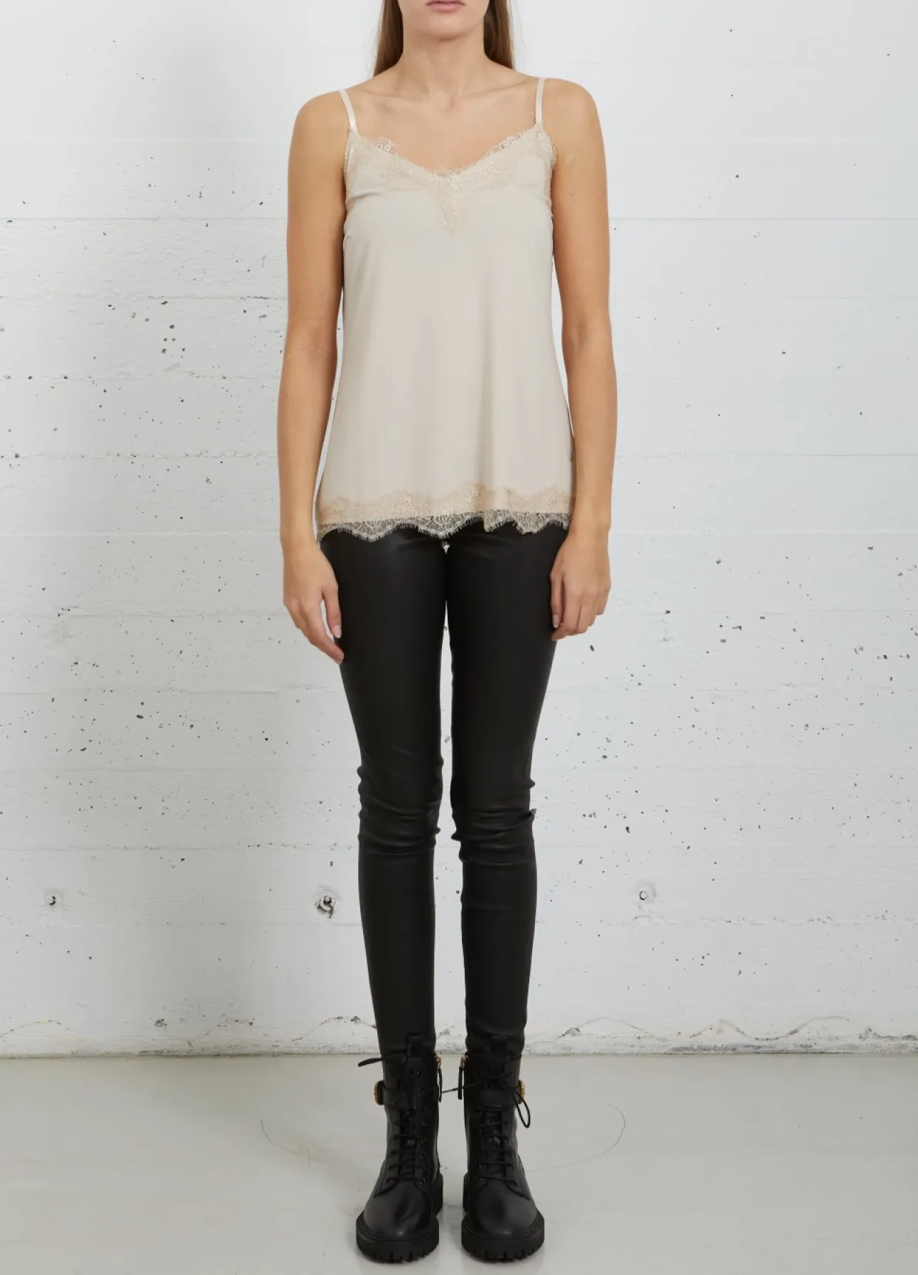 Kvinde Coster Copenhagen Toppe^Cc Heart Top Med Blonder